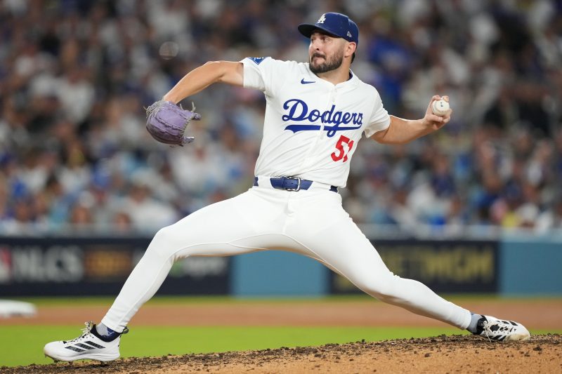 TORONTO — The Los Angeles Dodgers will be without left-handed reliever Alex Vesia for at least the first two games of the World Series after the club announced that he and his wife were dealing with a “deeply personal family matter.’
Vesia and his wife, Kayla, have been expecting their first child.
“The entire Dodgers organization is sending our thoughts to the Vesia family,’ the Dodgers said in a statement, “and we will provide an update at a later date.’
The Dodgers now have the option, according to an MLB official, of placing Vesia on the “family medical emergency list.’ If Vesia is placed on leave, he would be required to stay for a minimum of three days and a maximum of seven days.
Vesia, who has pitched for the Dodgers since 2021, has been one of their valuable left-handed relievers. He pitched in 68 games during the regular season with a 3.02 ERA and five saves, and appeared in seven of the Dodgers’ 11 postseason games, yielding three hits and striking out four in 4 ⅔ innings.
Veteran reliever Tanner Scott could replace Vesia on the roster. Scott, who signed a four-year, $72 million contract last winter, struggled during the season and lost his closer’s job to Roki Sasaki. He did not pitch the first round of the postseason against the Cincinnati Reds and had been left off the postseason roster the last two rounds after undergoing an abscess incision prodecdure on his lower body.
“I think right now, we’re in the mode of trying to understand the process, the rules, a way that we could sort of try to navigate the roster,” Dodgers manager Dave Roberts said. “So I think we have a little bit of time (10 a.m. ET, Friday)  to finalize our roster. But, yeah, we’re going through the process of trying to backfill his spot on the roster. …
“Honestly, I think we’re just going day-to-day with really no expectations.’’
This post appeared first on USA TODAY Dodgers pitcher away from team for ‘deeply personal family matter’