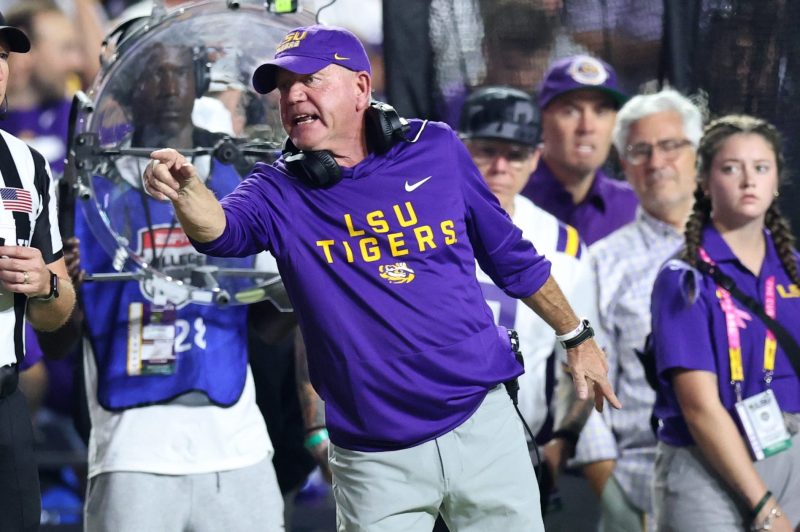 The ‘Fire Kelly’ chants only increased in volume and number, especially in the fourth quarter, with Texas A&M going on a 35-0 scoring run in the second half to widen LSU’s deficit to 49-18. The Tigers scored a late touchdown to make the final 49-25.
Saturday’s showing by the Tigers is a continuation of what their last month has looked — and felt — like. LSU has not been able to pull out a game plan and execute it to its finest against a ranked opponent in SEC play. The Tigers had their running game essentially removed by Ole Miss back on Sept. 27 and then ran into the bulldozer of Diego Pavia and Vanderbilt last week in Nashville.
LSU gave up a 79-yard punt return touchdown to Texas A&M’s KC Concepcion in the third quarter. ESPN’s cameras caught Kelly immediately bringing out his frustration on special teams coordinator Aman Anand.
LSU suffered its first loss at home since Nov. 9 of last season, against Alabama, a game which they were crushed 42-13.
<em>The USA TODAY app gets you to the heart of the news — fast</em><strong>. </strong><em>Download for award-winning coverage, crosswords, audio storytelling, the eNewspaper and more</em><strong>.</strong>
This post appeared first on USA TODAY LSU football fans chant ‘Fire Kelly’ during debacle vs. Texas A&M